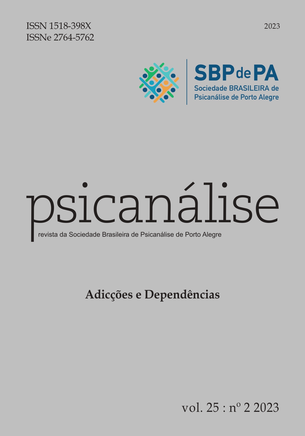 Psicanálise : Revista da Sociedade Brasileira de Psicanálise de Porto Alegre