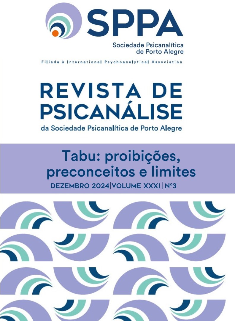 Revista de Psicanálise da Sociedade Psicanalítica de Porto Alegre