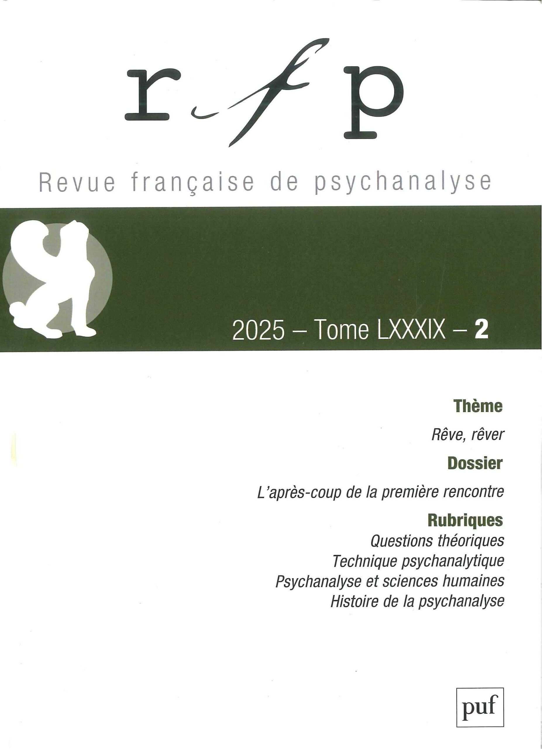 Revue francaise de psychanalyse