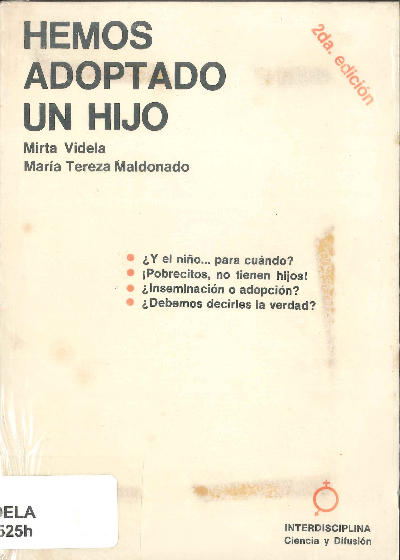 Hemos adoptado un hijo