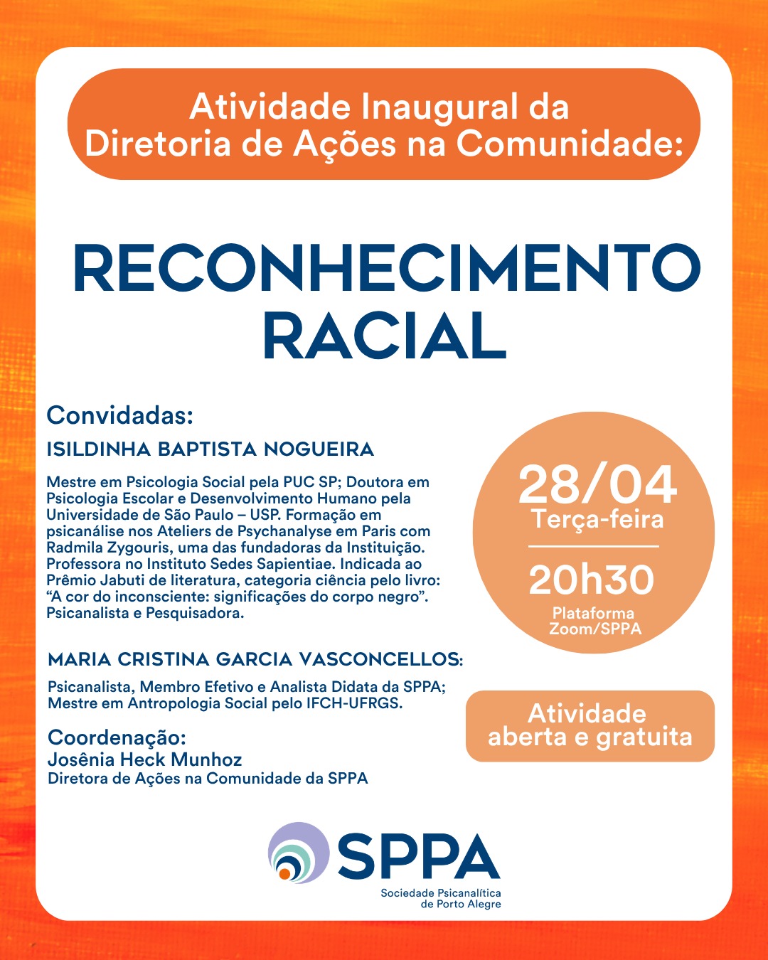Atividade Inaugural da Diretoria de Ações na Comunidade: Reconhecimento Racial