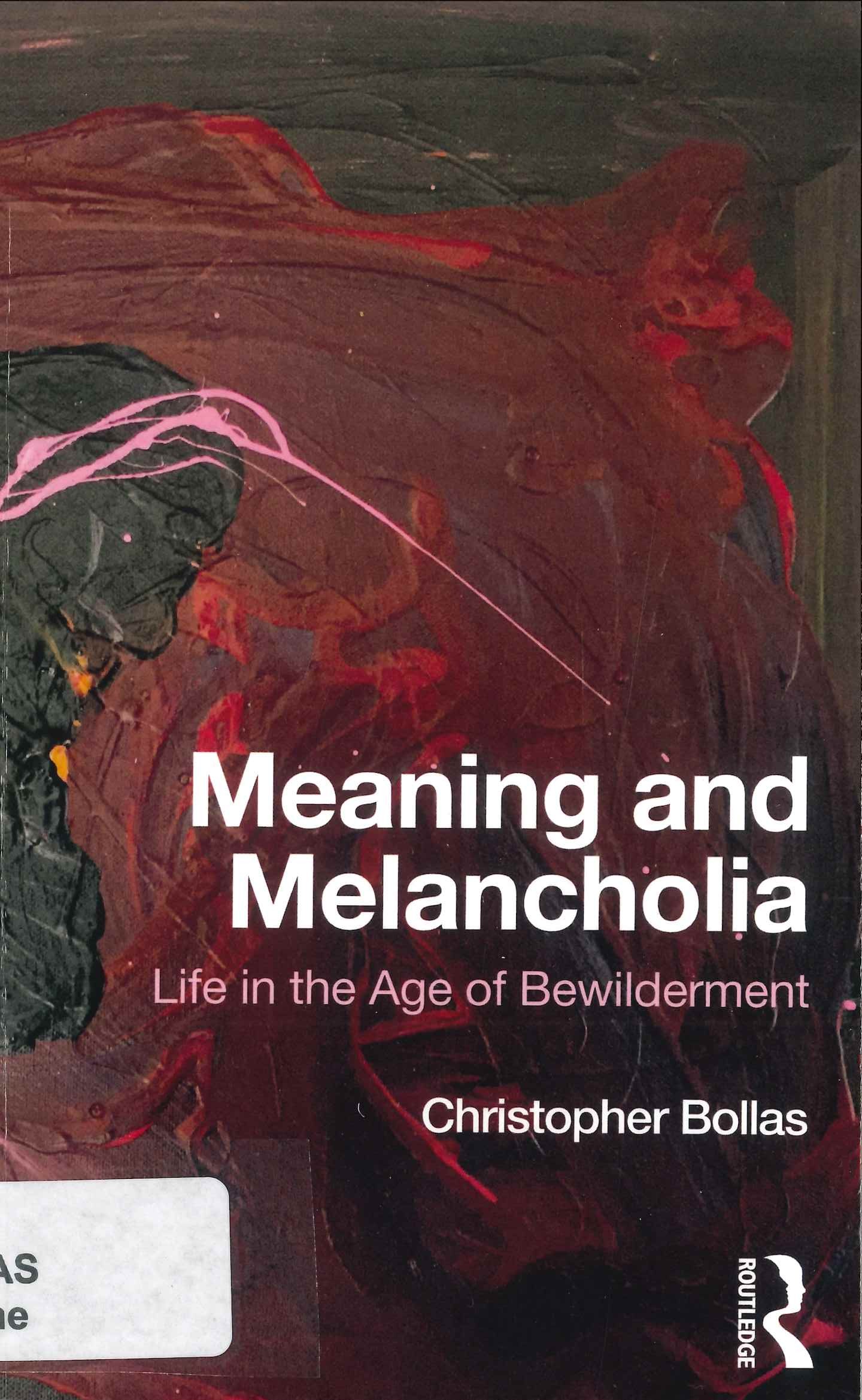Meaning and melancholia : life in the age of bewilderment